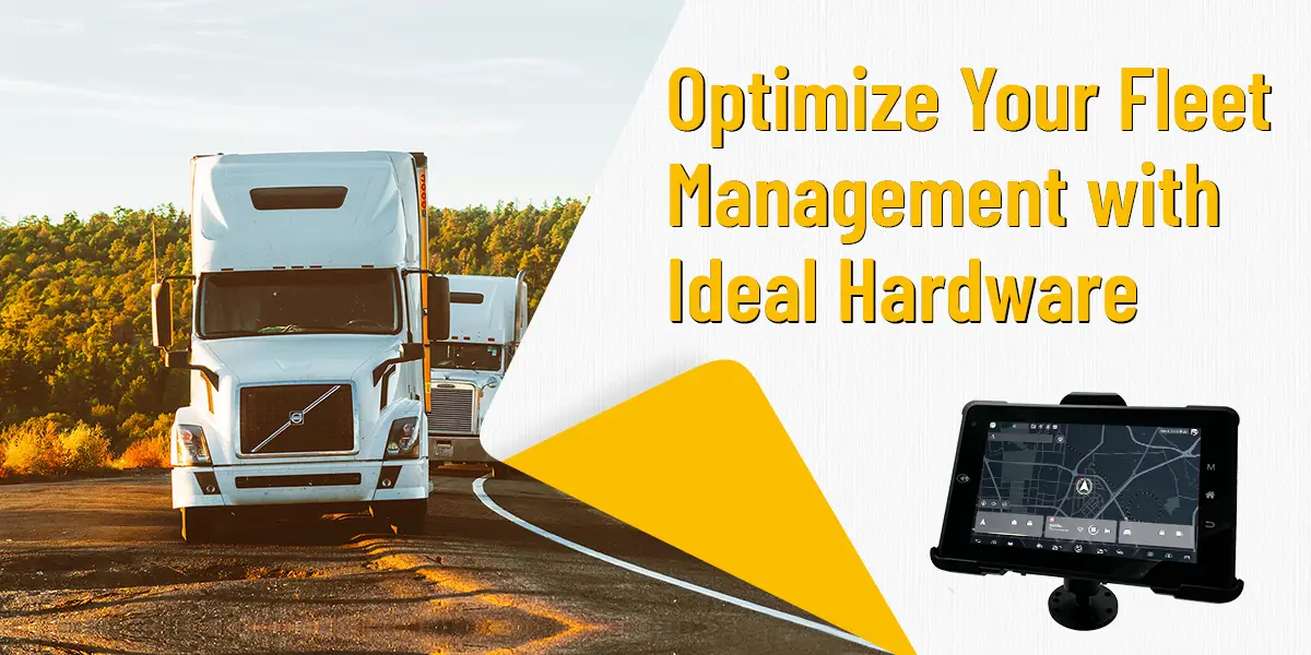 Q777 fleet management tablet