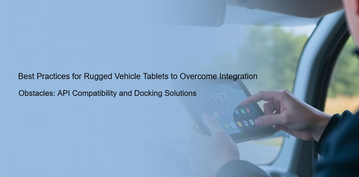 Best Practices for Rugged Vehicle Tablets to Overcome Integration Obstacles: API Compatibility and Docking Solutions
