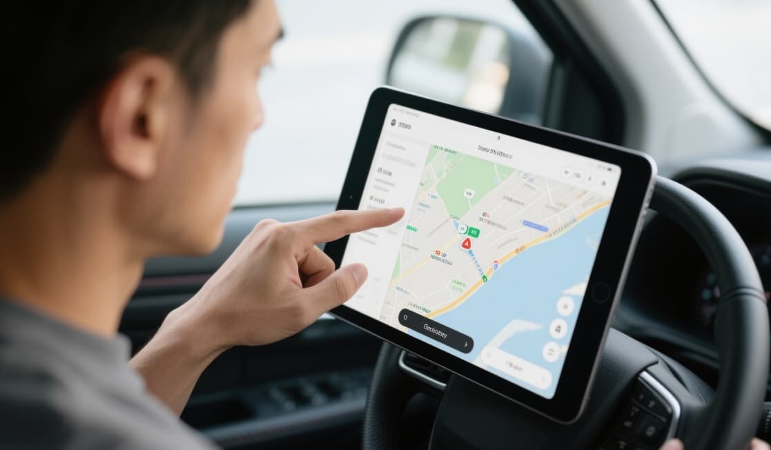 タクシー用頑丈タブレット