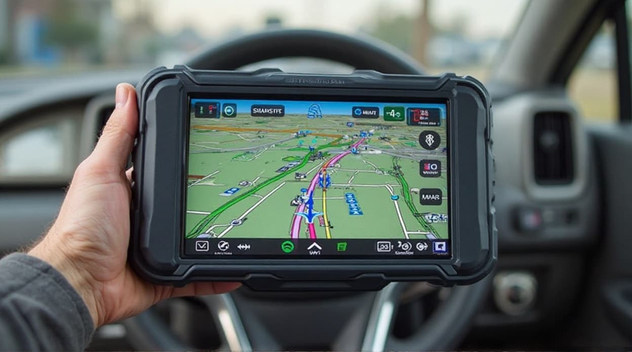 7 inch tablet with GPS navigation-3