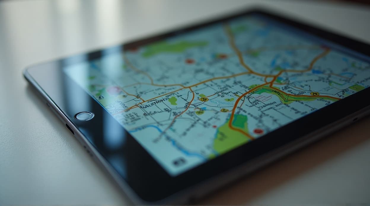 7 inch tablet with GPS navigation