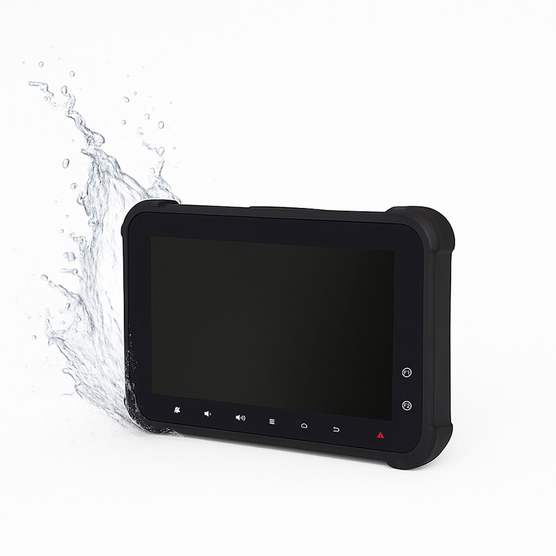 8” water rugged Android tablet