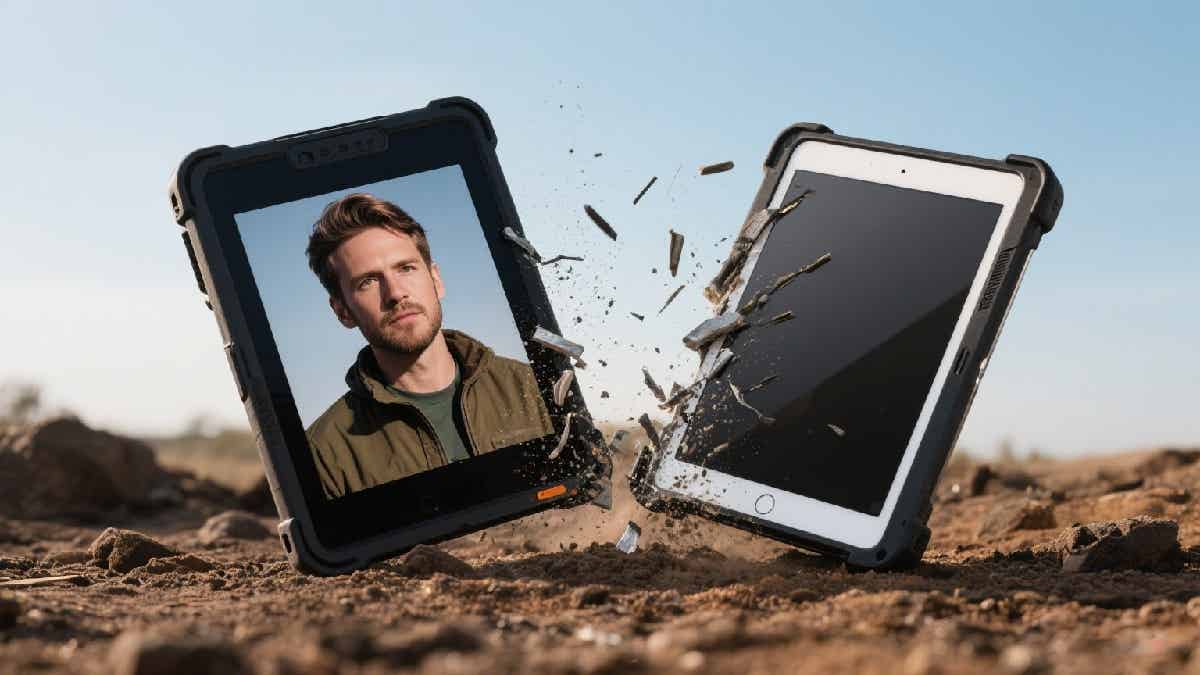 Rugged Tablet vs. Standard Tablet 2