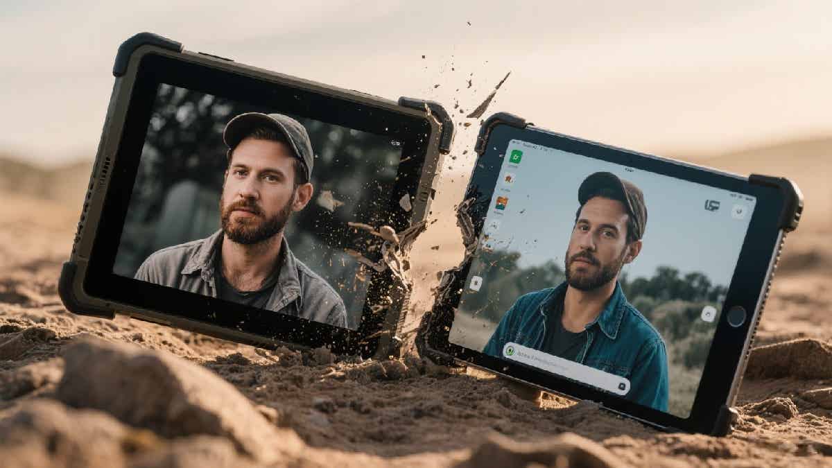 Rugged Tablet vs. Standard Tablet 3