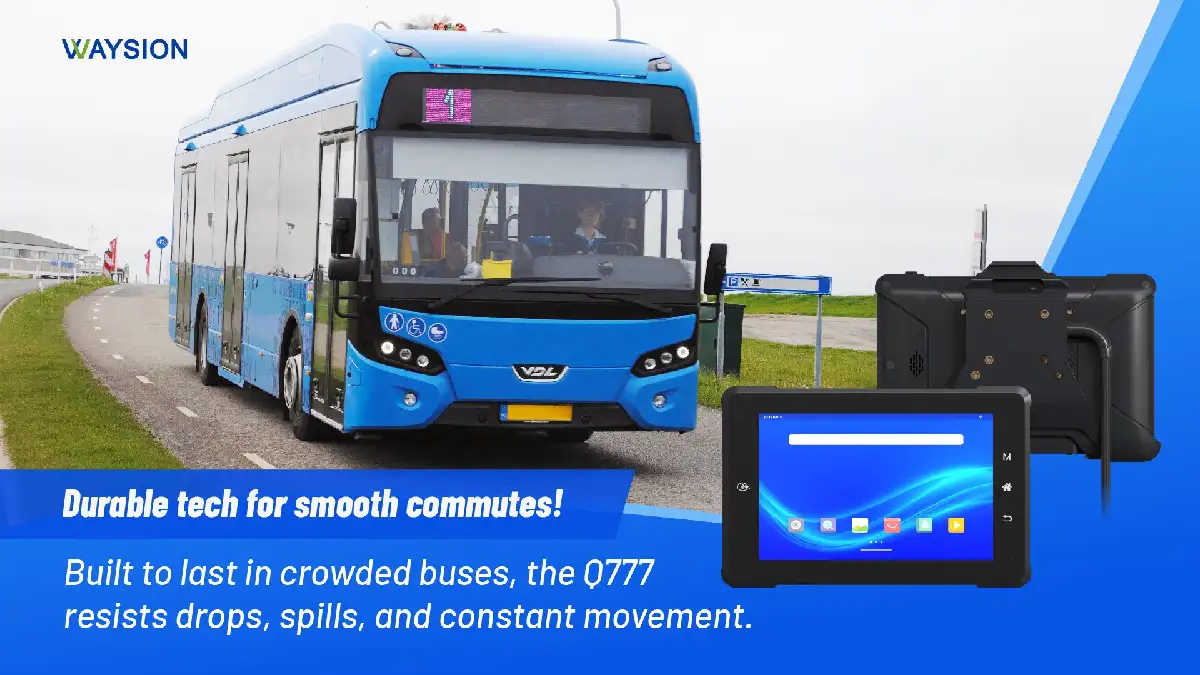 Transforming Public Transportation:How WAYSION Q777 Delivers Safer,Smarter,and Connected Operations